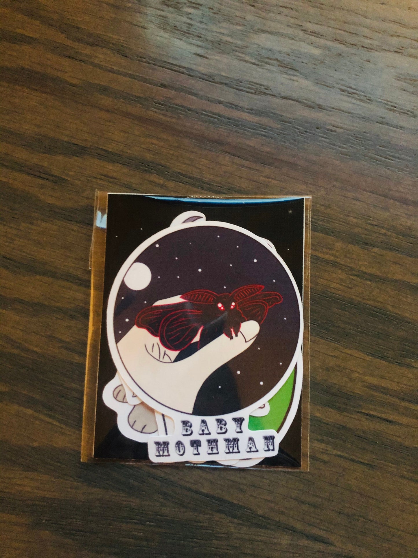 Cryptid sticker set