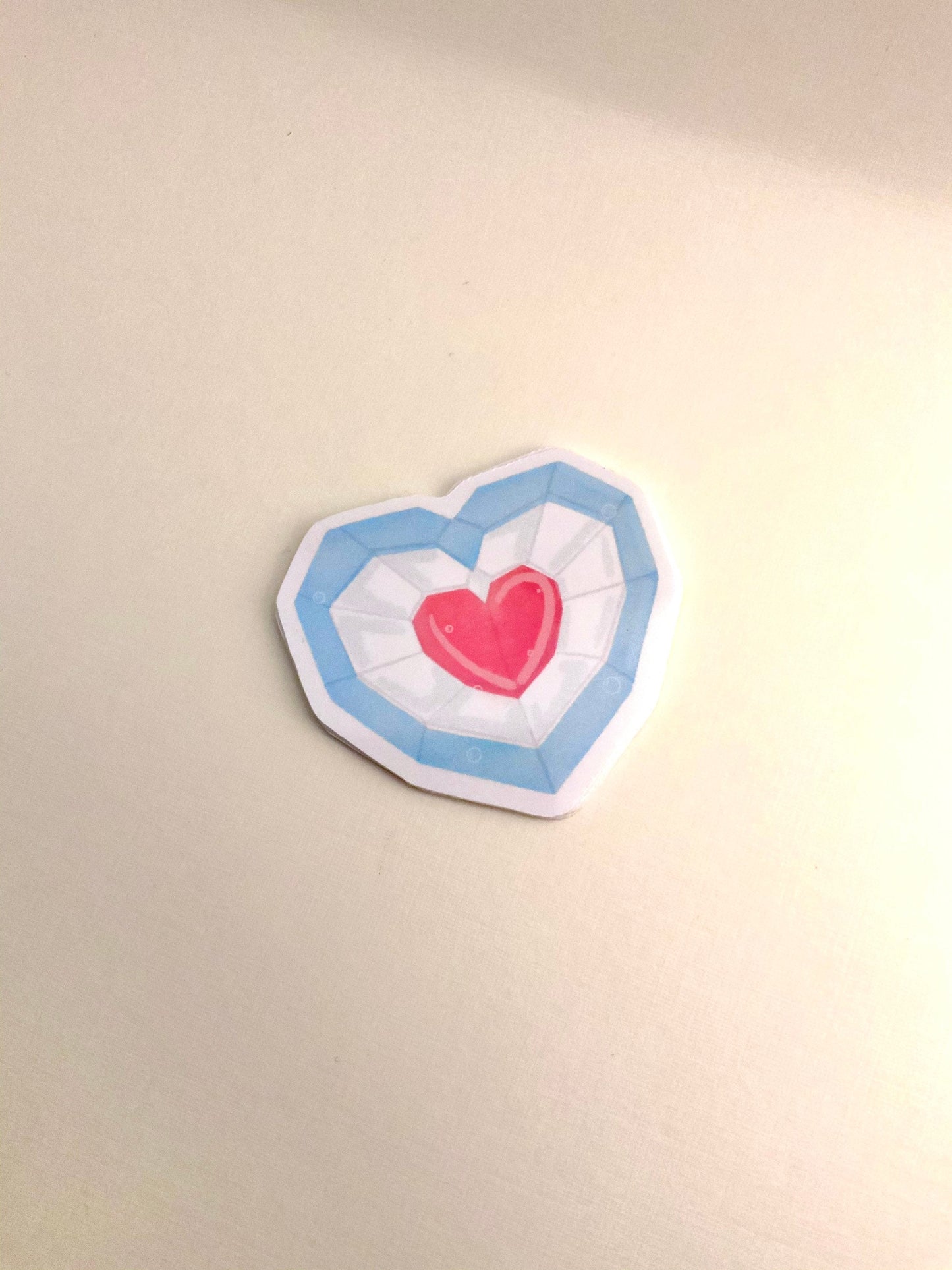 Legend of Zelda Heart Container Sticker