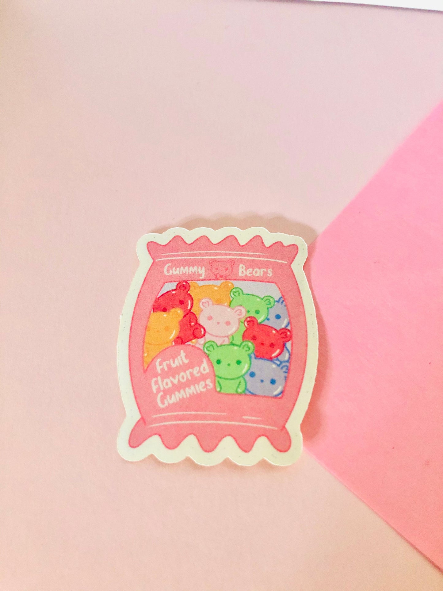 Gummy Bear Candy Sticker