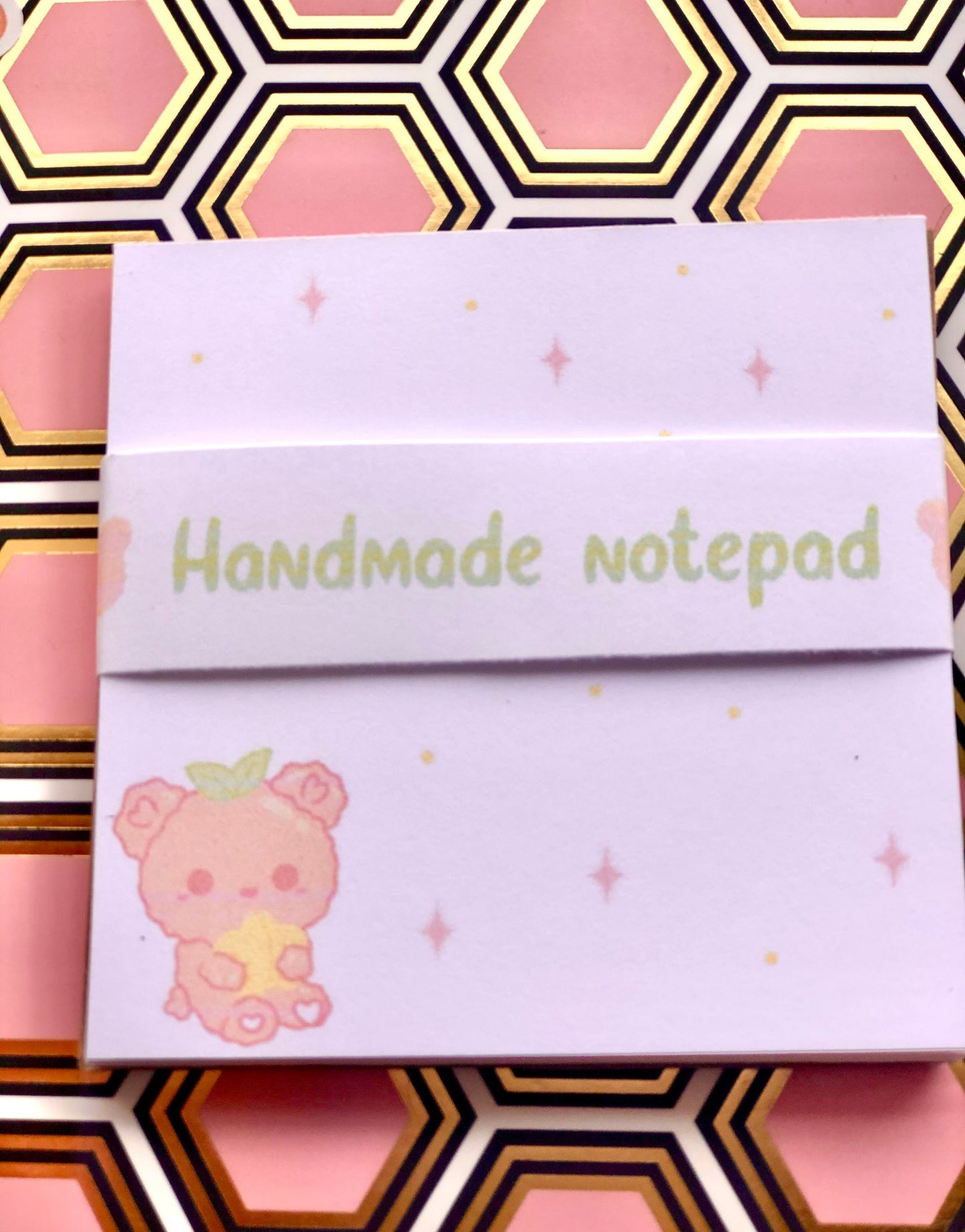 Cute Peachy Memopad