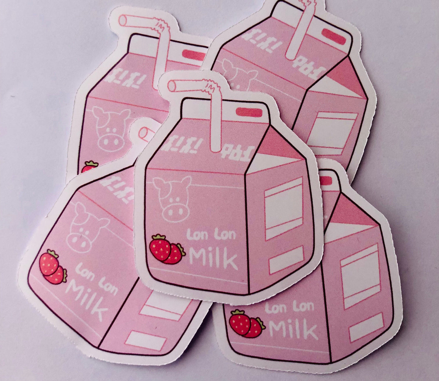 Kawaii Lon Lon Milk Carton Sticker, The Legend of Zelda