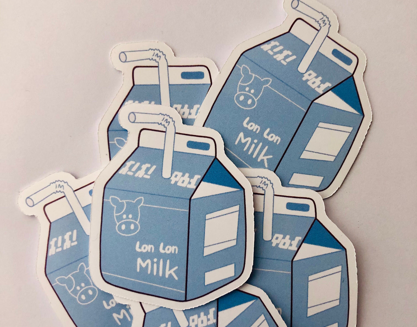 Kawaii Lon Lon Milk Carton Sticker, The Legend of Zelda