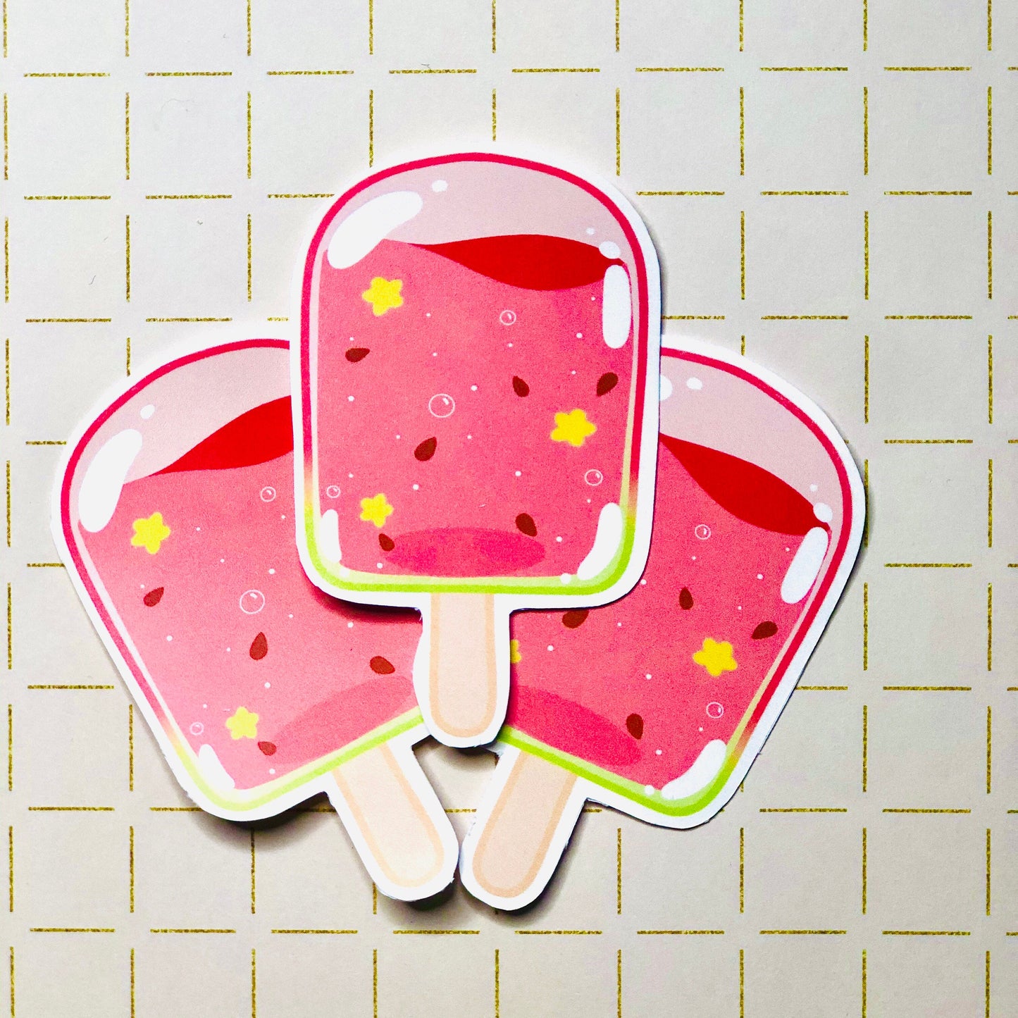Die Cut Fruit-sicle Stickers