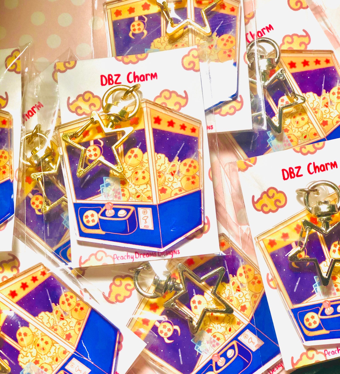 Arcade Anime Acrylic Charm- Dragon