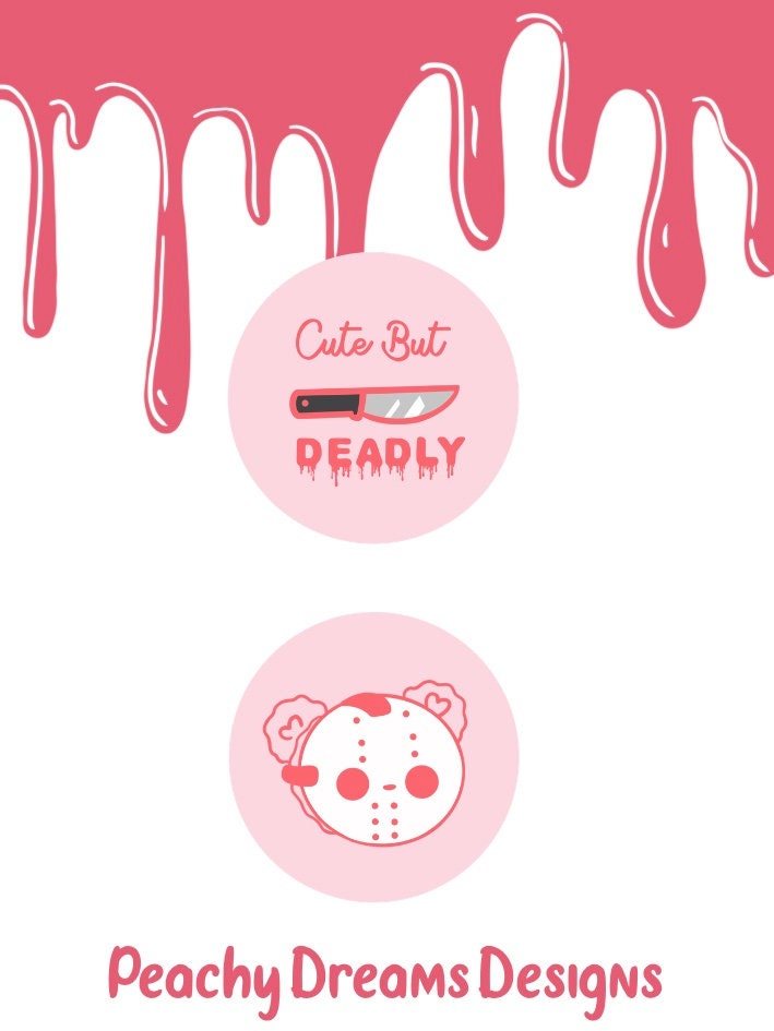 Cute But Deadly Bear Pin Set