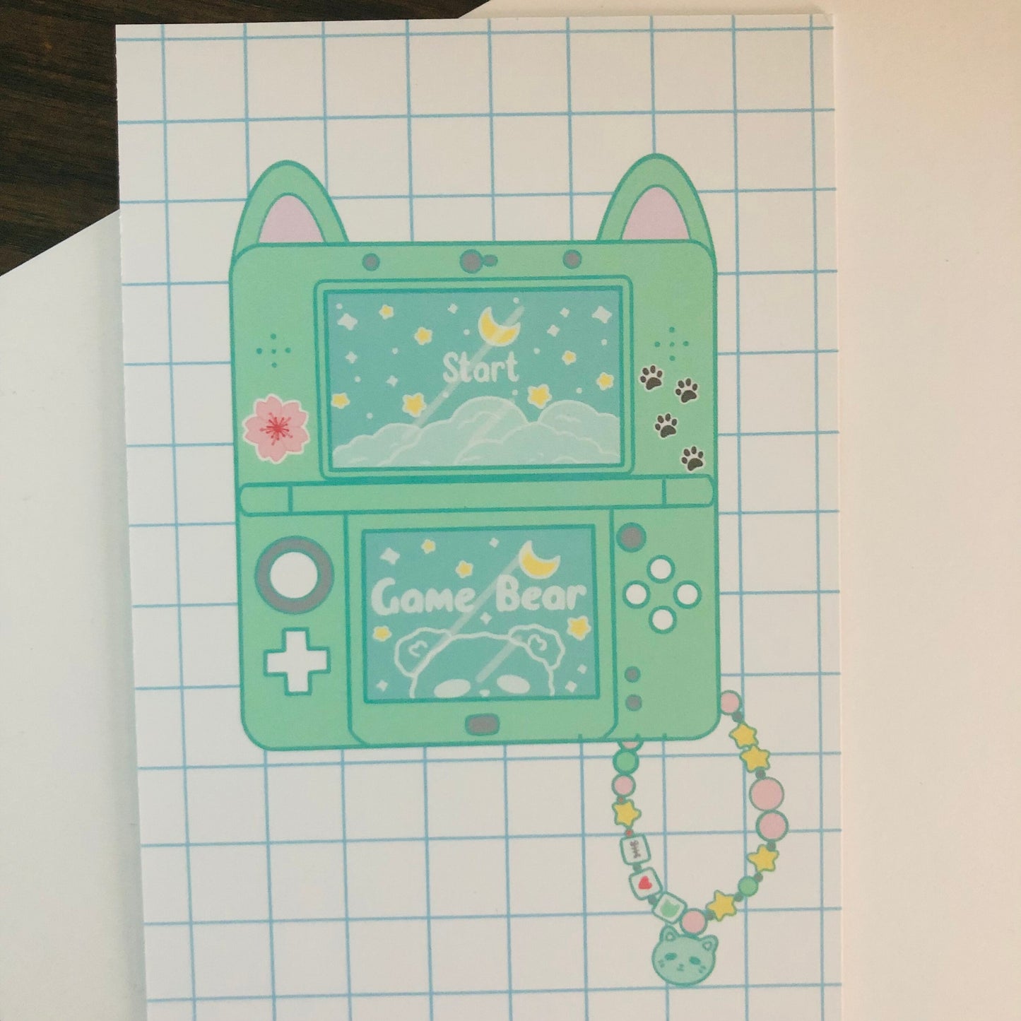 Kawaii Console Mini Art Print | Postcard