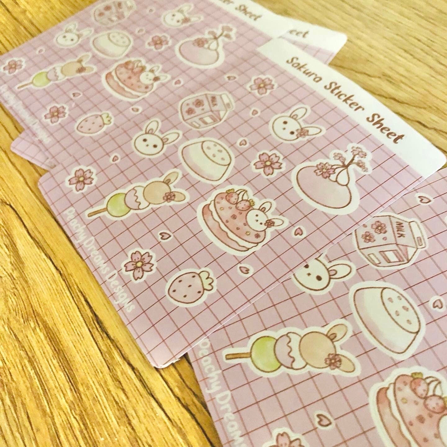 Sakura Sticker Sheet