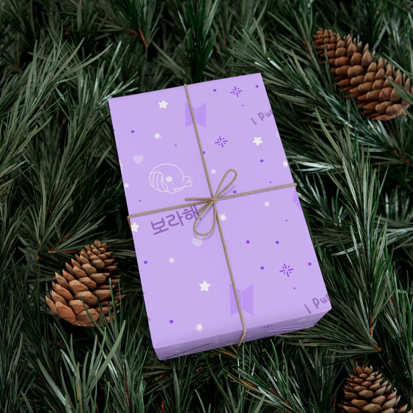 BTS Inspired I Purple You Wrapping Paper