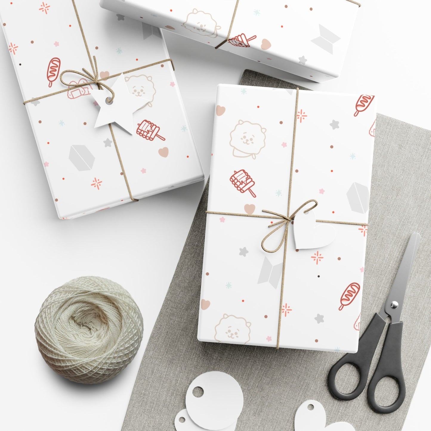 BT21 RJ Inspired Wrapping Paper