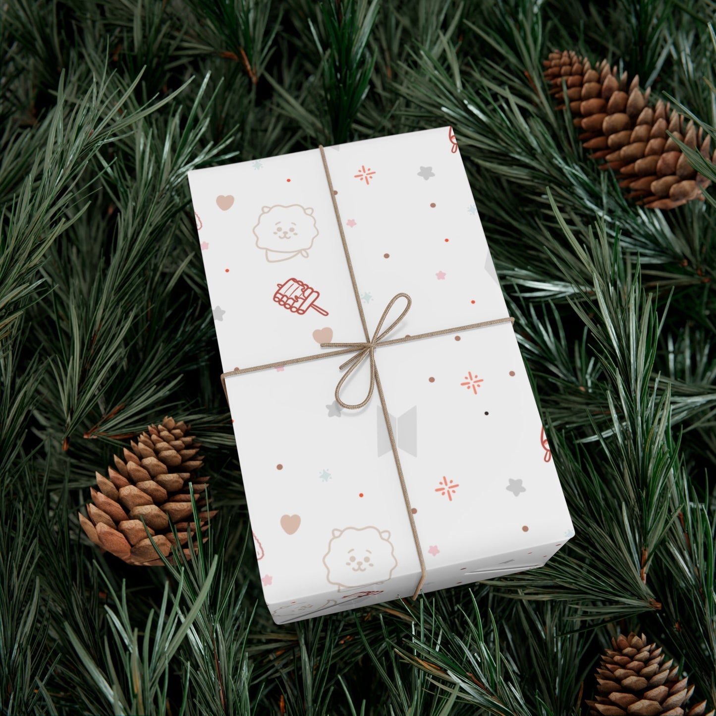 BT21 RJ Inspired Wrapping Paper