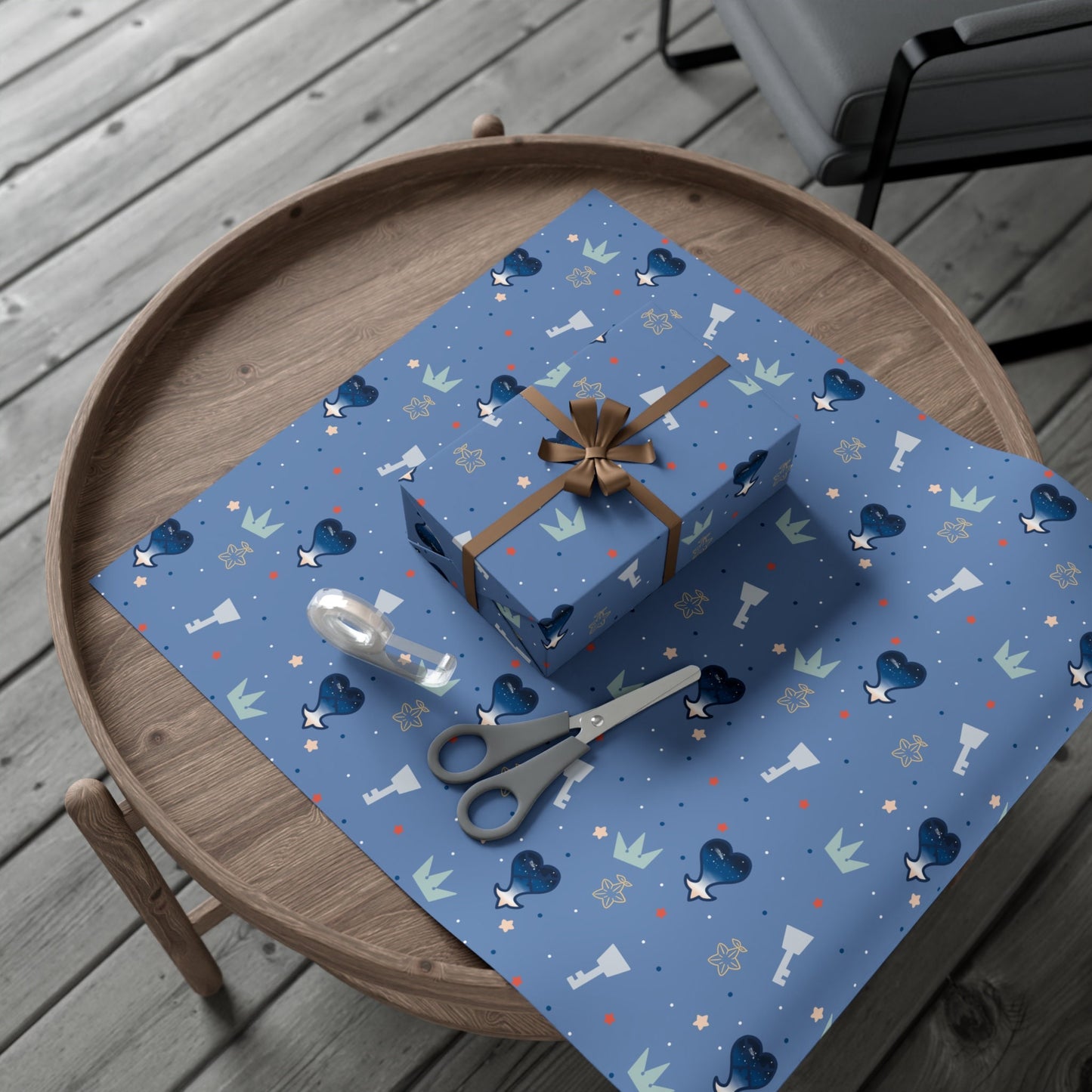 Riku KH Key Wielder Wrapping Paper