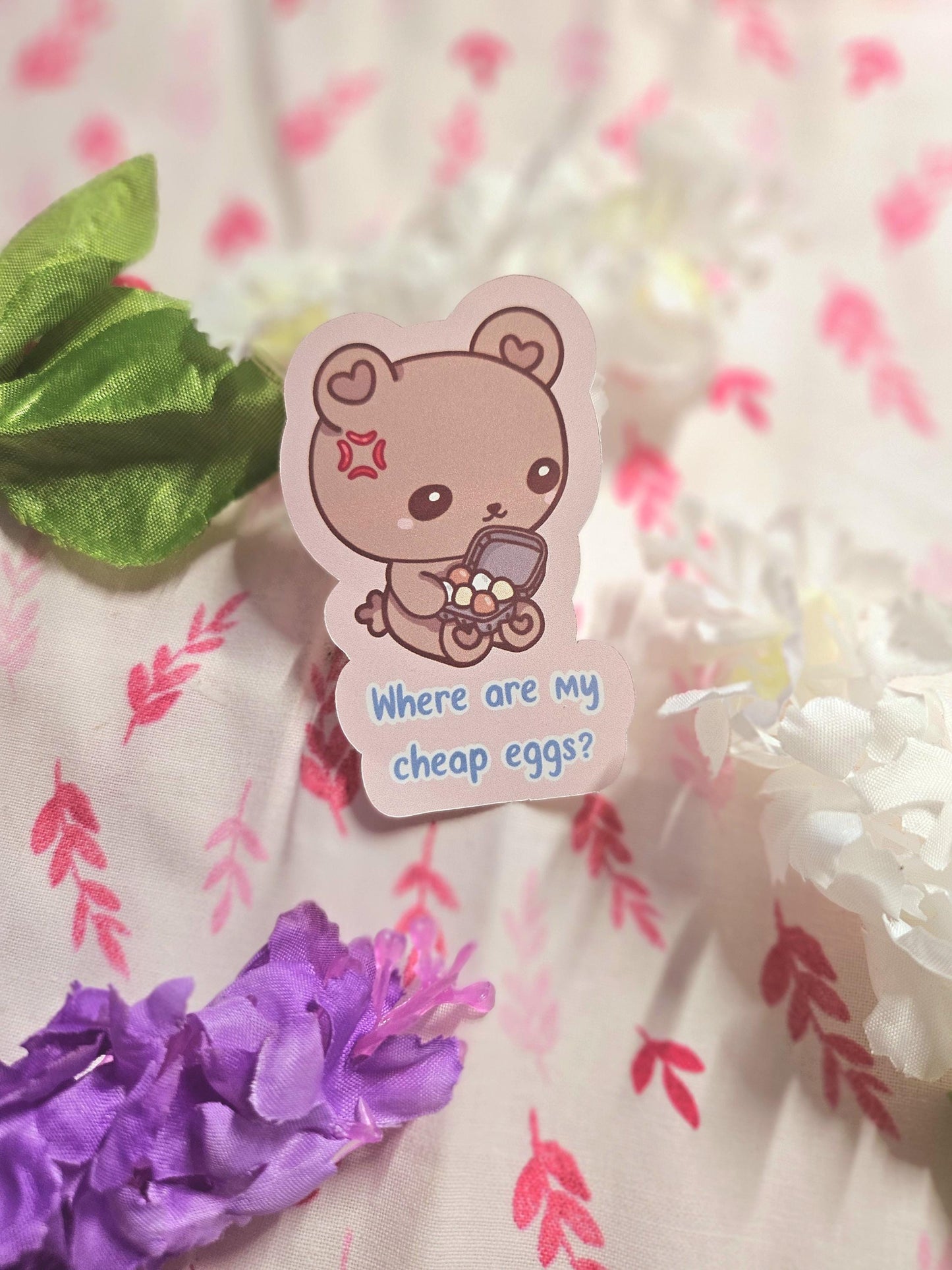 Where Are My Cheap Eggs? sticker