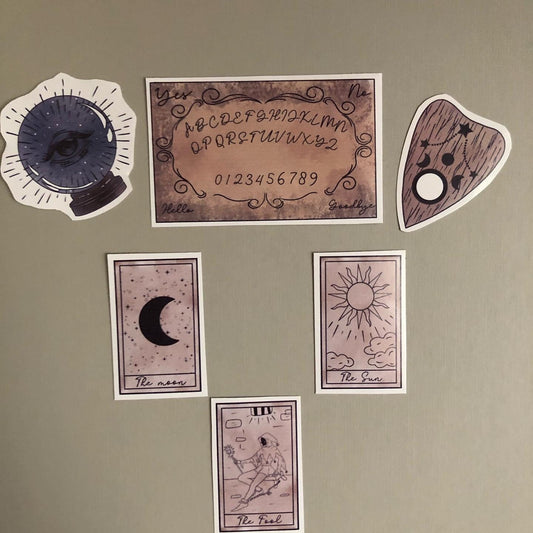 Peachys Psychic Reading Sticker Set
