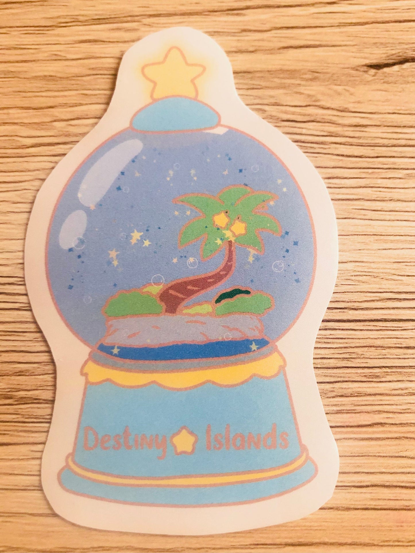 Destiny Island snow globe