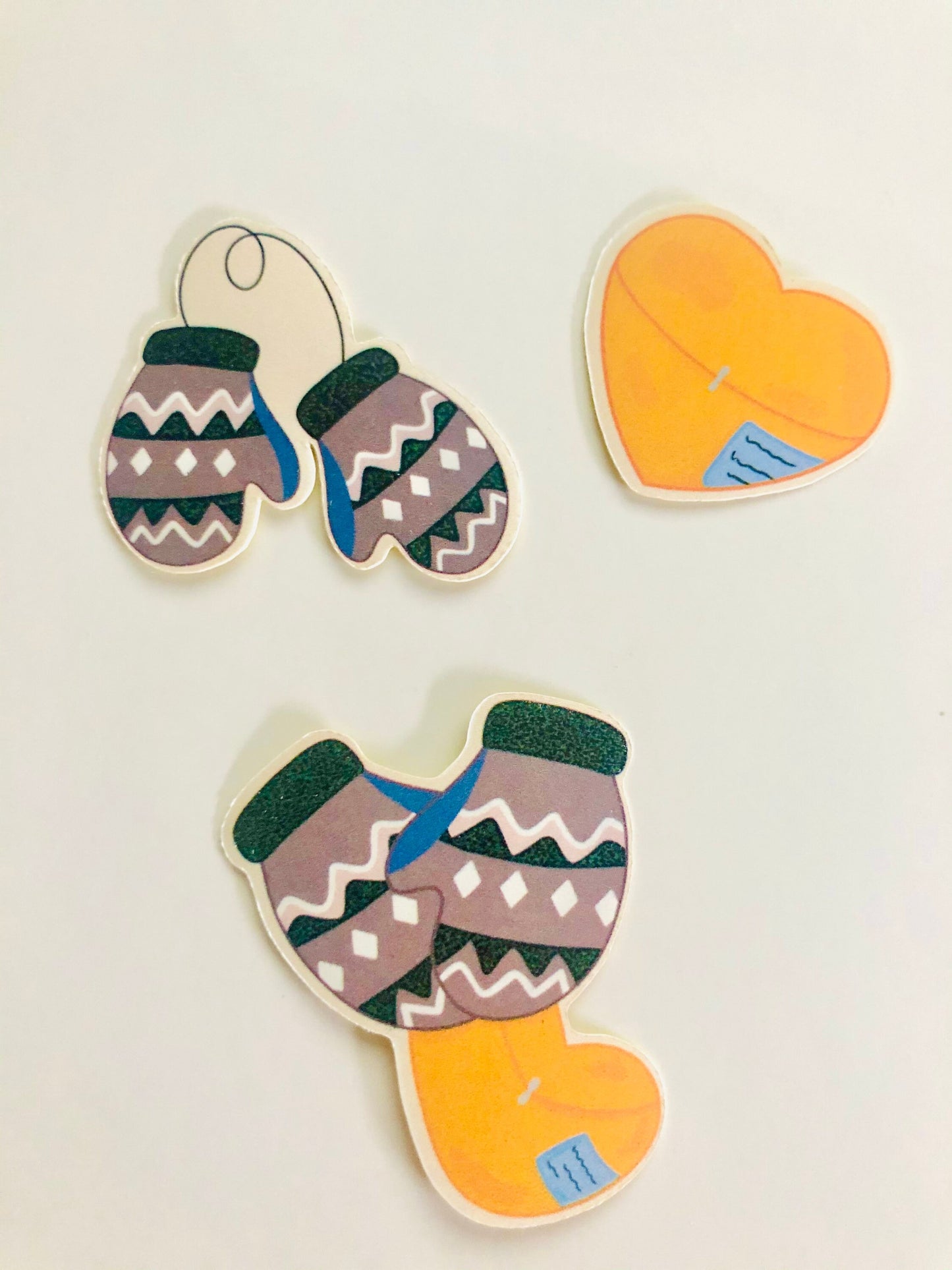 Bernie Mittens Sticker Set