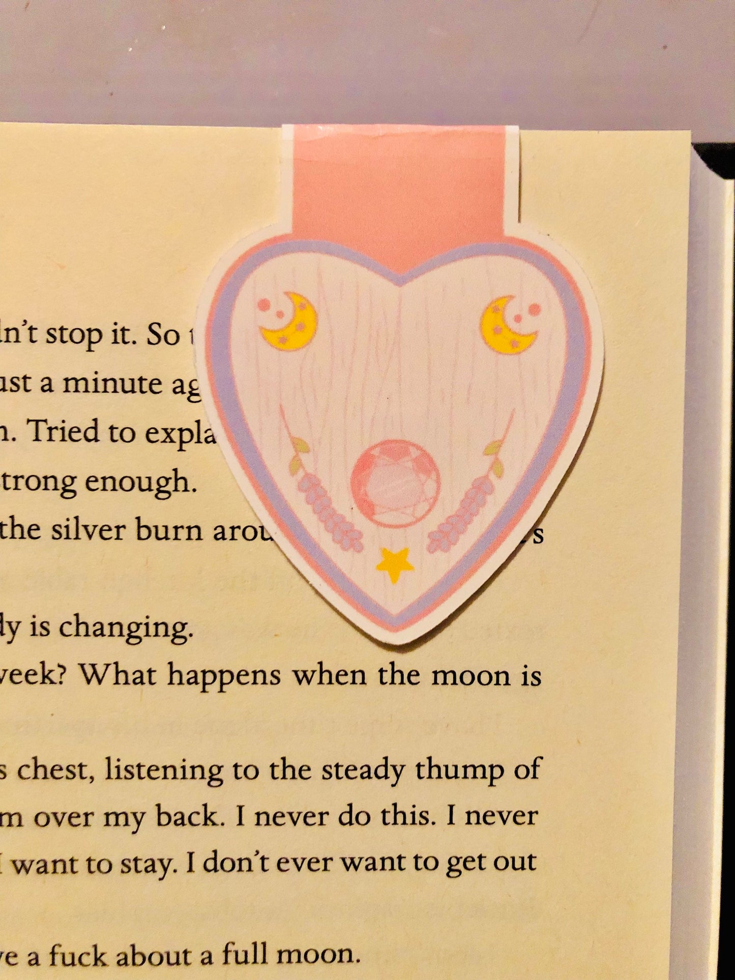 Cute Pastel Planchette Magnetic Bookmark | Book Gift | Gifts for Readers | Bookworm | Pastel Witch