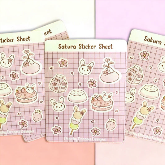 Sakura Sticker Sheet