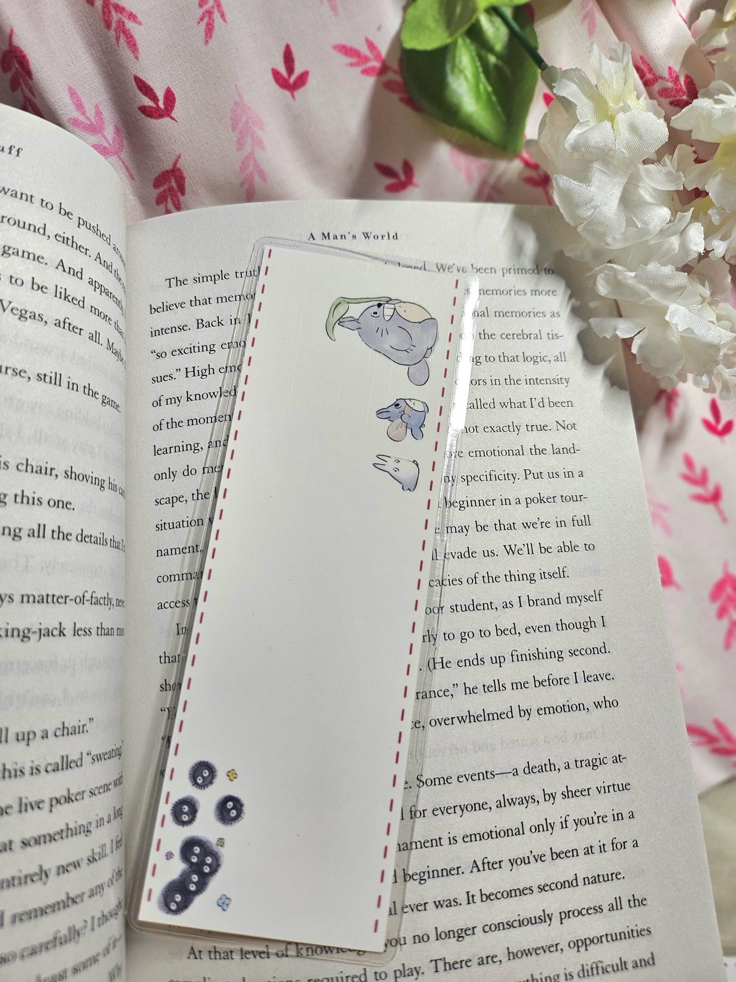 Totoro Bookmark 2x6