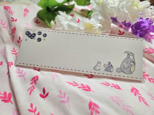 Totoro Bookmark 2x6